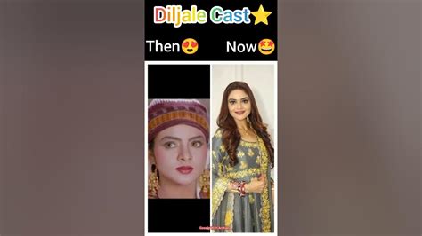 Diljale Cast⭐ Then🆚Now #shorts #song #bollywood #vs - YouTube