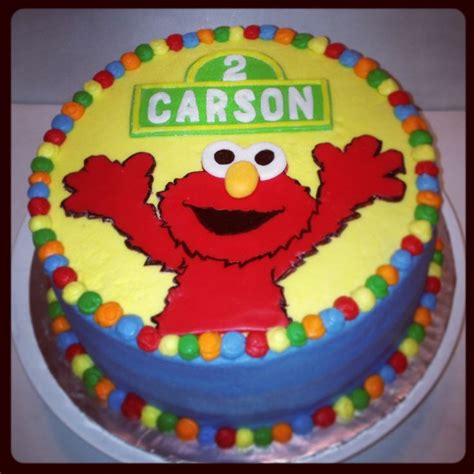 ELMO BIRTHDAY CAKE - Fomanda Gasa