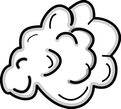 Download Cloudy Clipart Smoke Cloud - Cartoon Smoke Cloud Png - Full Size PNG Image - PNGkit