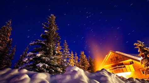 🔥 [27+] Winter Night Sky Wallpapers | WallpaperSafari