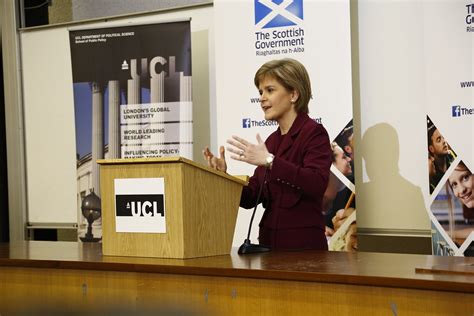 First Minister - speech at UCL | Scottish Government | Flickr