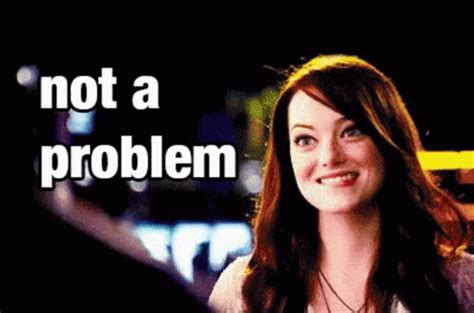 No Problem Not A Problem Emma Stone Thumbs Up GIF | GIFDB.com