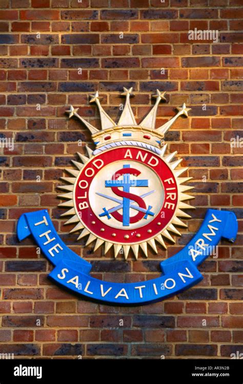 Salvation Army Badge Stock Photo - Alamy
