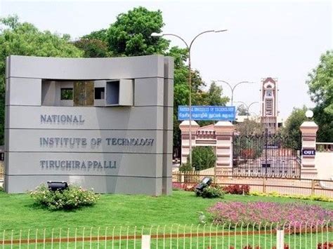 NIT National Institute of Technology Tiruchirappalli - NIRF Ranking Analysis