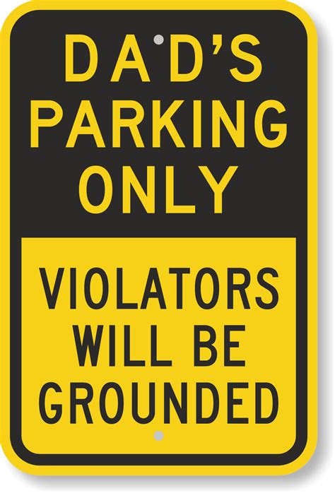 Funny Parking Signs - Humorous Parking Signs