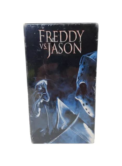 VINTAGE VHS FREDDY vs. Jason Unopened: Damaged Case & Damaged Seal £18.72 - PicClick UK