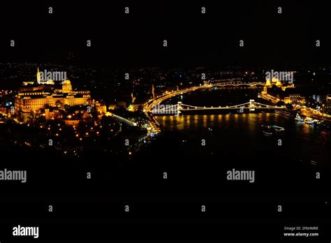 Budapest at night Stock Photo - Alamy