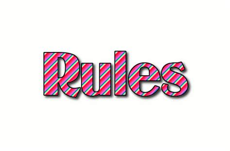 Rules Logo - LogoDix