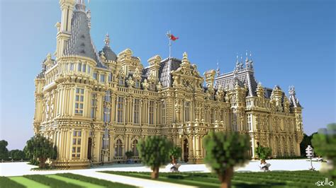 The Waddesdon Manor | A Neo-Renaissance manor Minecraft Map