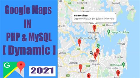 google maps in php mysql | Latest 2021 - YouTube