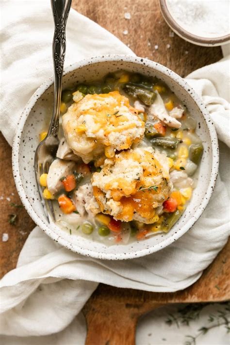 Chicken Pot Pie Casserole (Gluten Free Option)