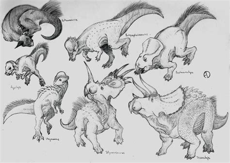 Dinosaur Phylogeny: Marginocephalia by SaurArch on DeviantArt