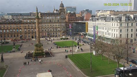 Webcam Glasgow: George Square