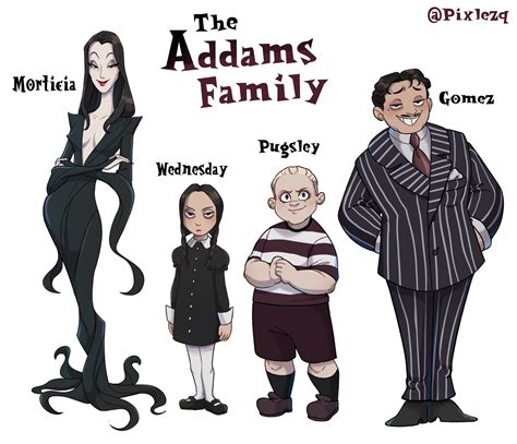 Good Vibe Zone | Addams family cartoon, Family cartoon, Adams family