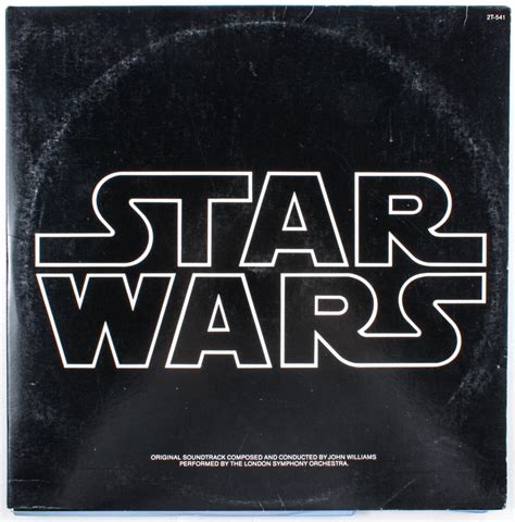 Original Vintage 1977 "Star Wars" Soundtrack Vinyl Record Album ...