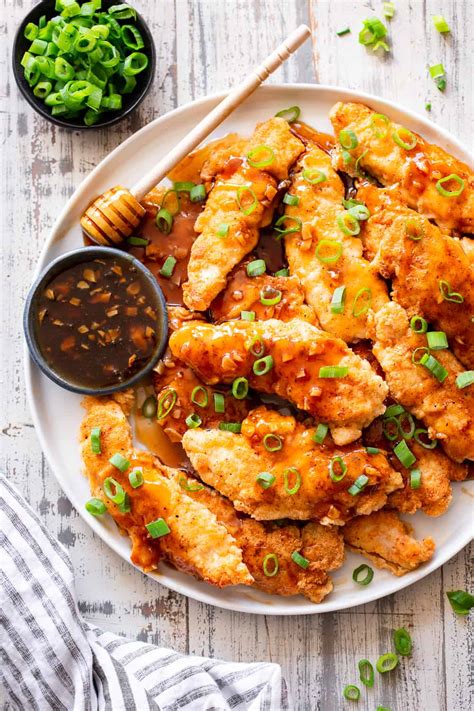 Honey Garlic Chicken Tenders {Paleo} | The Paleo Running Momma