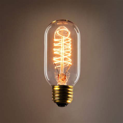 Lights.com | Bulbs | Edison Bulbs | Kensington T14 Vintage Edison Bulbs, 40W (E26) - Set of 4