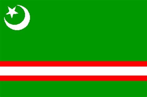 Buy Chechnya with Crescent Flag 3 X 5 ft. For Sale