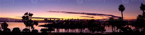 Mission Bay San Diego, California USA, Twilight Sunset 793160 Stock ...