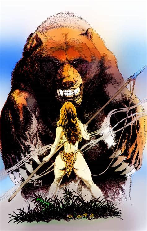 Cavewoman: Art by Budd Root. Colors by me. by Hallowfield on DeviantArt