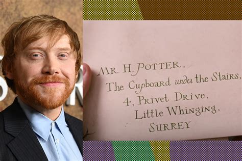 Rupert Grint remembers getting a little 'shady' to steal a prop from ...