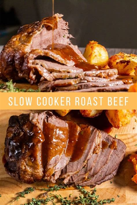 Slow Cooker Roast Beef - Slow Cooker Club