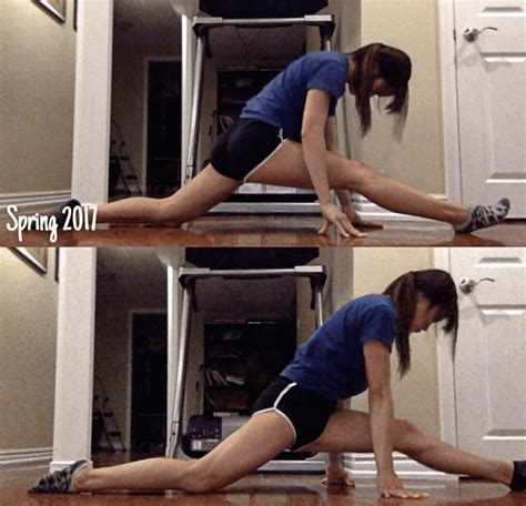 My Front Splits Journey (5 Month Progression) | Journey to Mobility