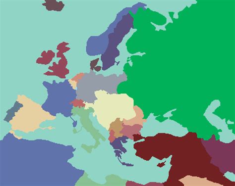 Pixilart - 1936 Europe Map and Modern Europe Map by Pyrobyte