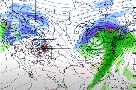 Nor'easter To Slam 50+ Million Americans With Snow, Wind, Rain