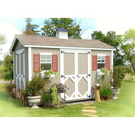 Little Cottage Company 8 Ft. W x 12 Ft. D Wood Garden Shed & Reviews ...