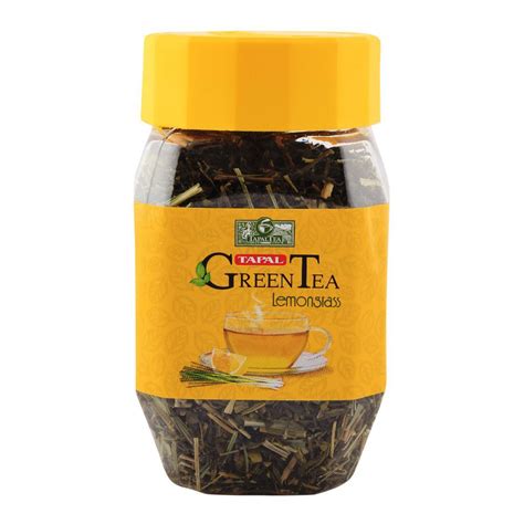 Buy Tapal Green Tea lemon Grass Jar 100gm Online at Special Price in ...