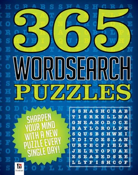 365 PUZZLES WORD SEARCH by Hinkler, Paperback | Barnes & Noble®