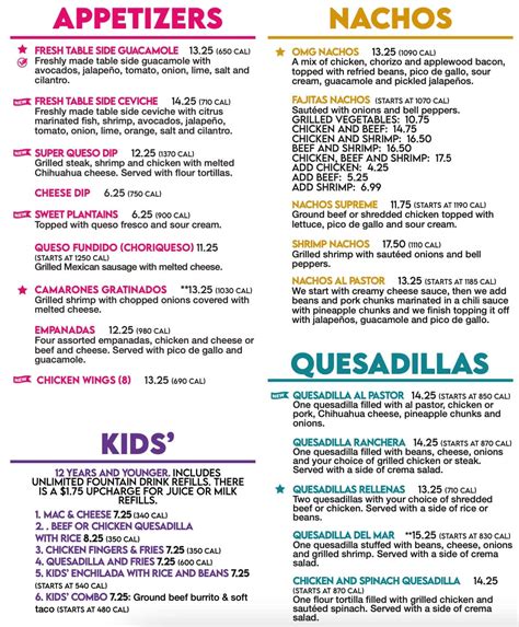 Plaza Azteca Menu With Prices (Updated: May 2022)