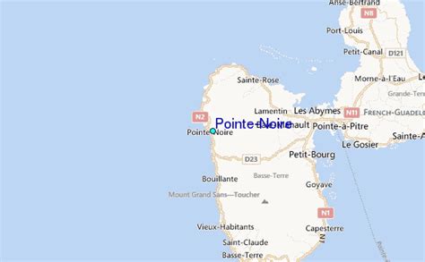 Pointe-Noire Tide Station Location Guide