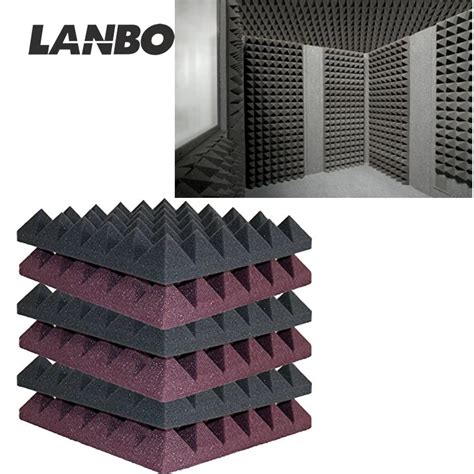 Pytamid Shape Sound Absorbing Material Sound Absorption Foam,Acoustic Foam Panel - Buy Sound ...