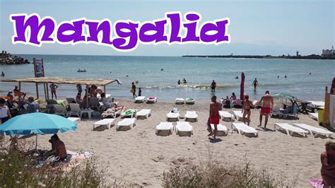 Plaja Mangalia part2 - Mangalia Beach part2 - Romania - August - 4K travel calatorii vlog - YouTube