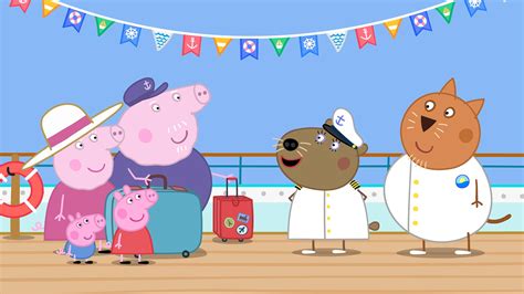 Peppa Pig: Cruise Ship Holiday; Holiday on the Sea; Tropical Day Trip; Sailing Home; Caves