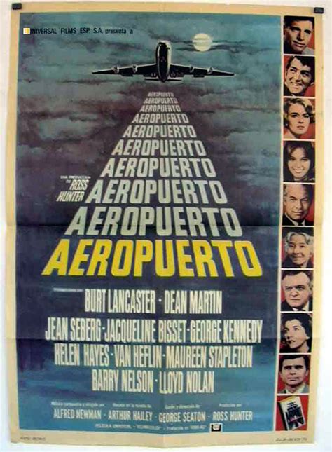 "AIRPORT" MOVIE POSTER - "AIRPORT" MOVIE POSTER