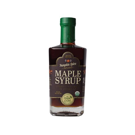 The Maple Guild Organic Maple Syrup - Pumpkin Spice Infused - Case of 6 - 375 ML - Walmart.com