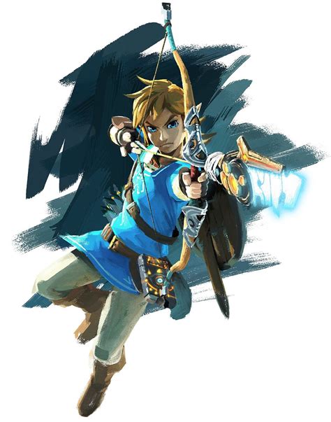 Link & Bow - Characters & Art - The Legend of Zelda: Breath of the Wild ...