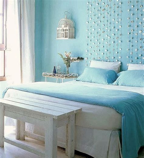 30 Cool Beach Bedroom Design Ideas | Blue bedroom design, Above bed decor