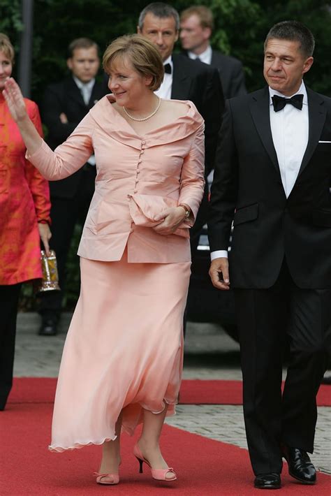 Angela Merkel | Pink Suit Fashion Inspiration | POPSUGAR Fashion Photo 11