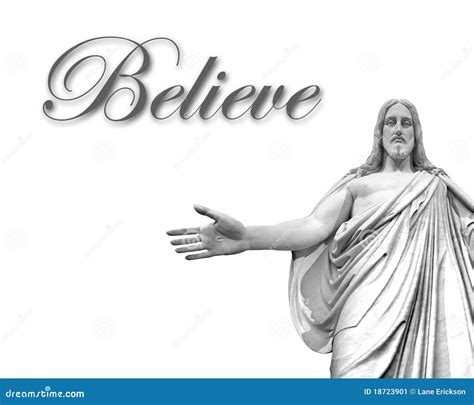 Believe In Jesus Stock Image - Image: 18723901