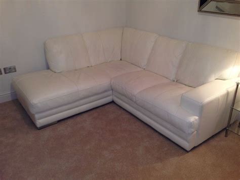 White Leather Corner Sofa | Sofa Ideas