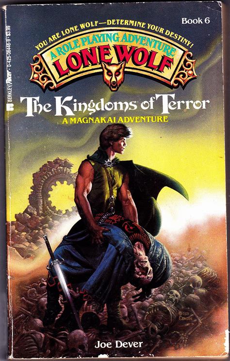 Lone Wolf No. 6 : Kingdoms of Terror by Joe Dever Paperback Book - Good For Sale