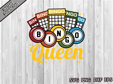 Bingo Queen SVG