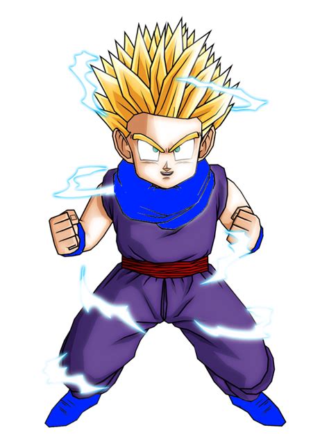 Image - Kid Gohan SSJ2.png | Ultra Dragon Ball Wiki | FANDOM powered by Wikia