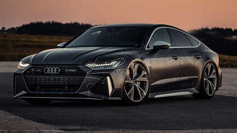 Audi RS7 Gets 962 Horsepower And Funky Wrap From Tuner, Black Audi S7 ...