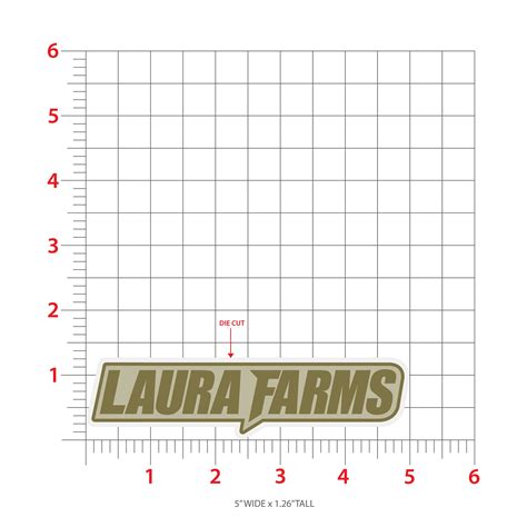 Laura Farms Sticker