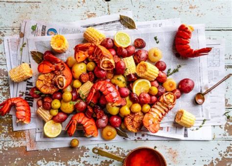 Cajun Maine Lobster Boil - Maine Lobster Recipe